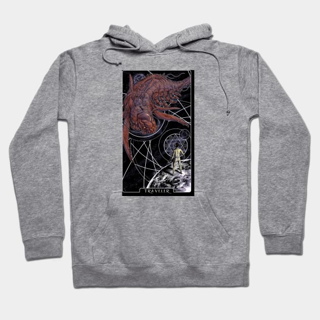 Traveller Hoodie by jpowersart